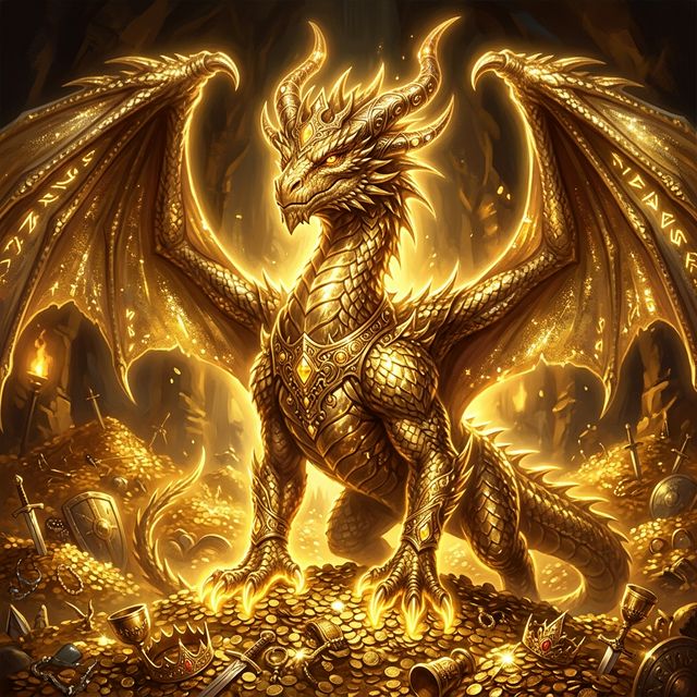 Aurum the Gold Wyrm